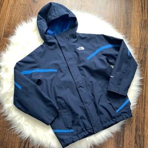 {The North Face} Boys Hooded Rain Jacket